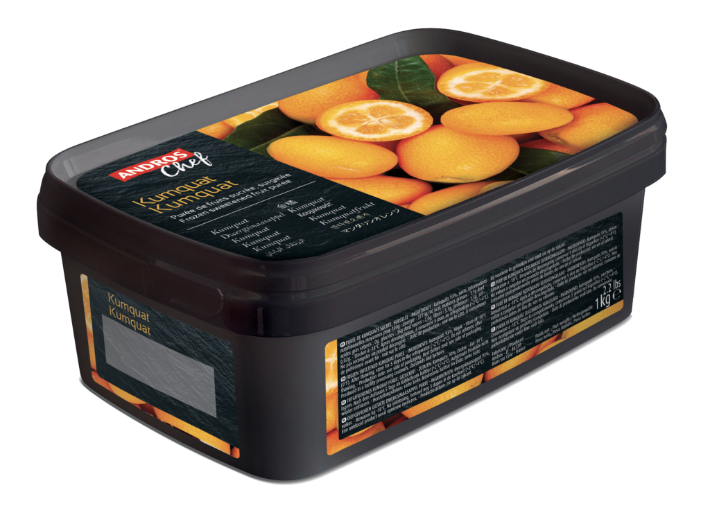 Gezuckertes Kumquat-Püree