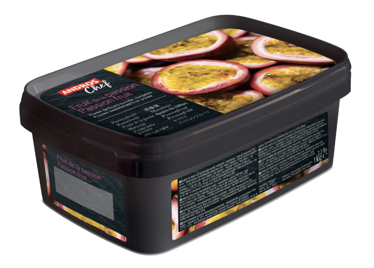 Purée fruits de passion surgelés bac 1 kg