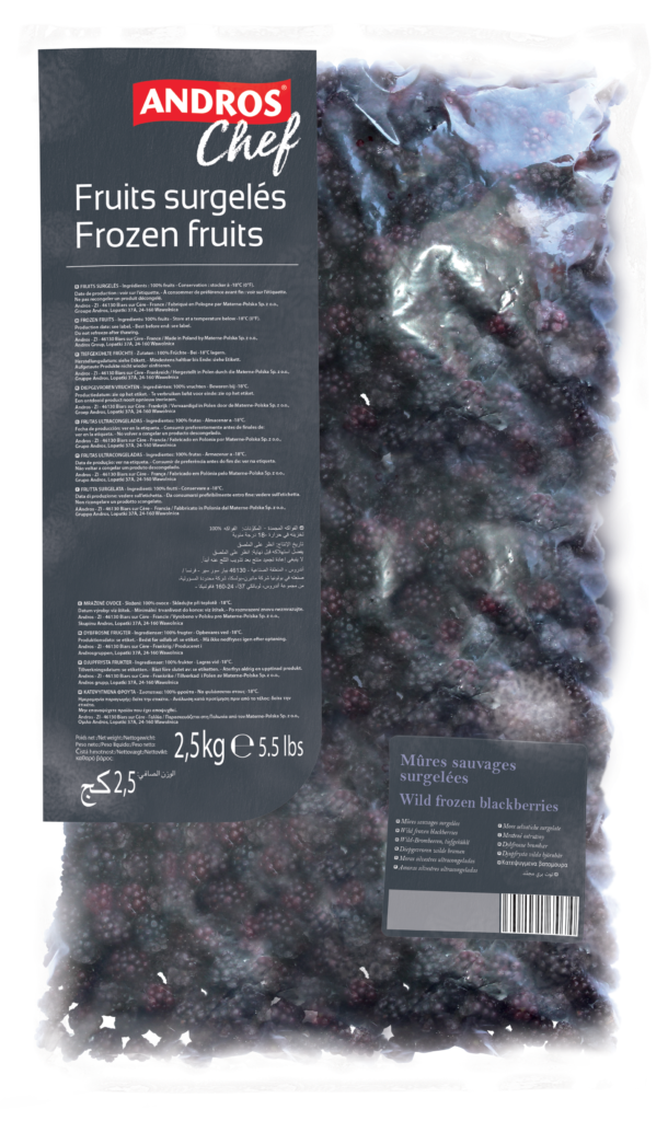 IQF-Wildbrombeeren, 2,5-kg-Beutel
