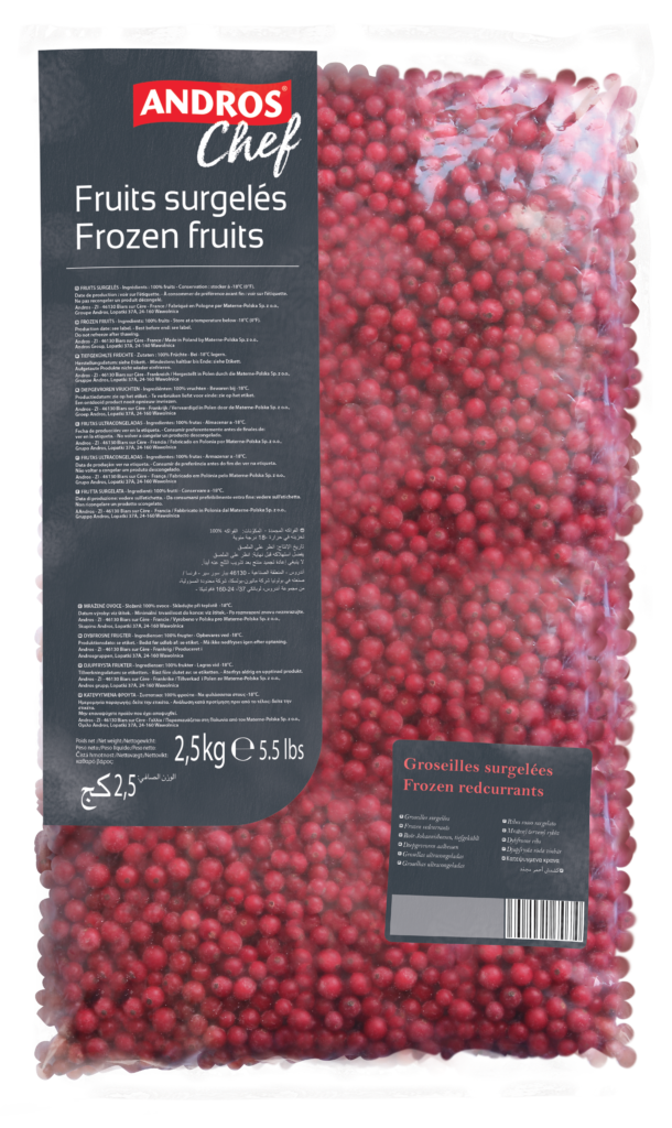 IQF-Rote Johannisbeeren, 2,5-kg-Beutel