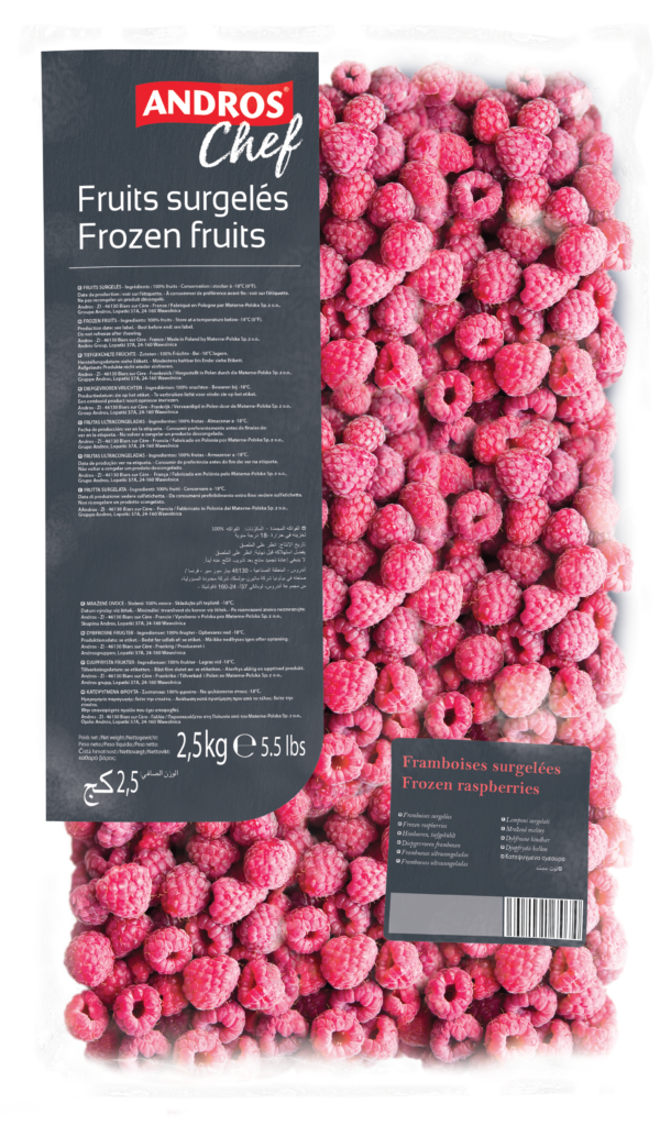 IQF-Himbeeren, 2,5-kg-Beutel