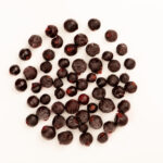 Halbkandierte schwarze Johannisbeeren