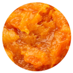 Aprikosen-Garnierung
